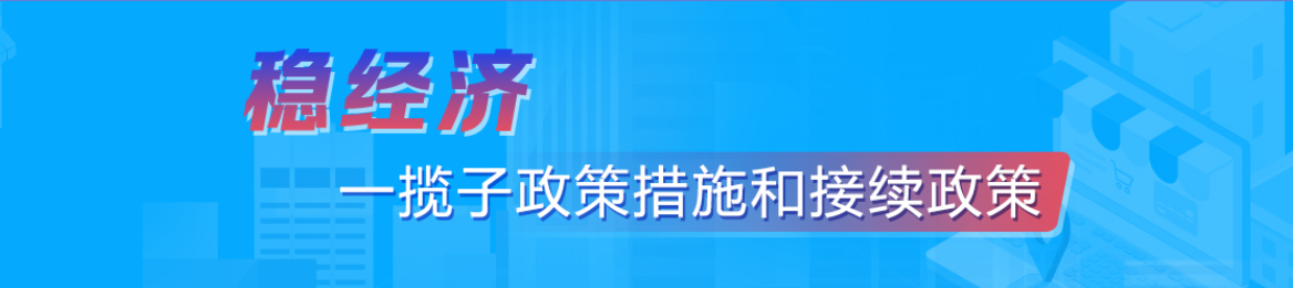 穩經濟一攬子政策措施和接續政策